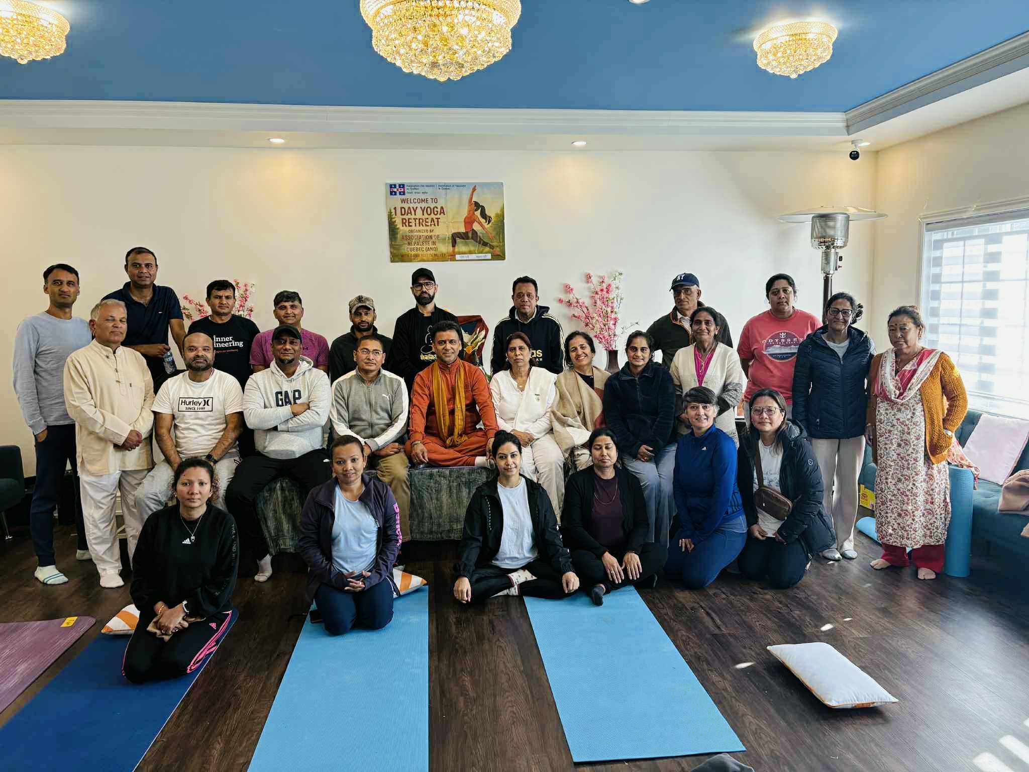 ANQ Successfully Hosts One-Day Yoga Retreat in Terrebonne